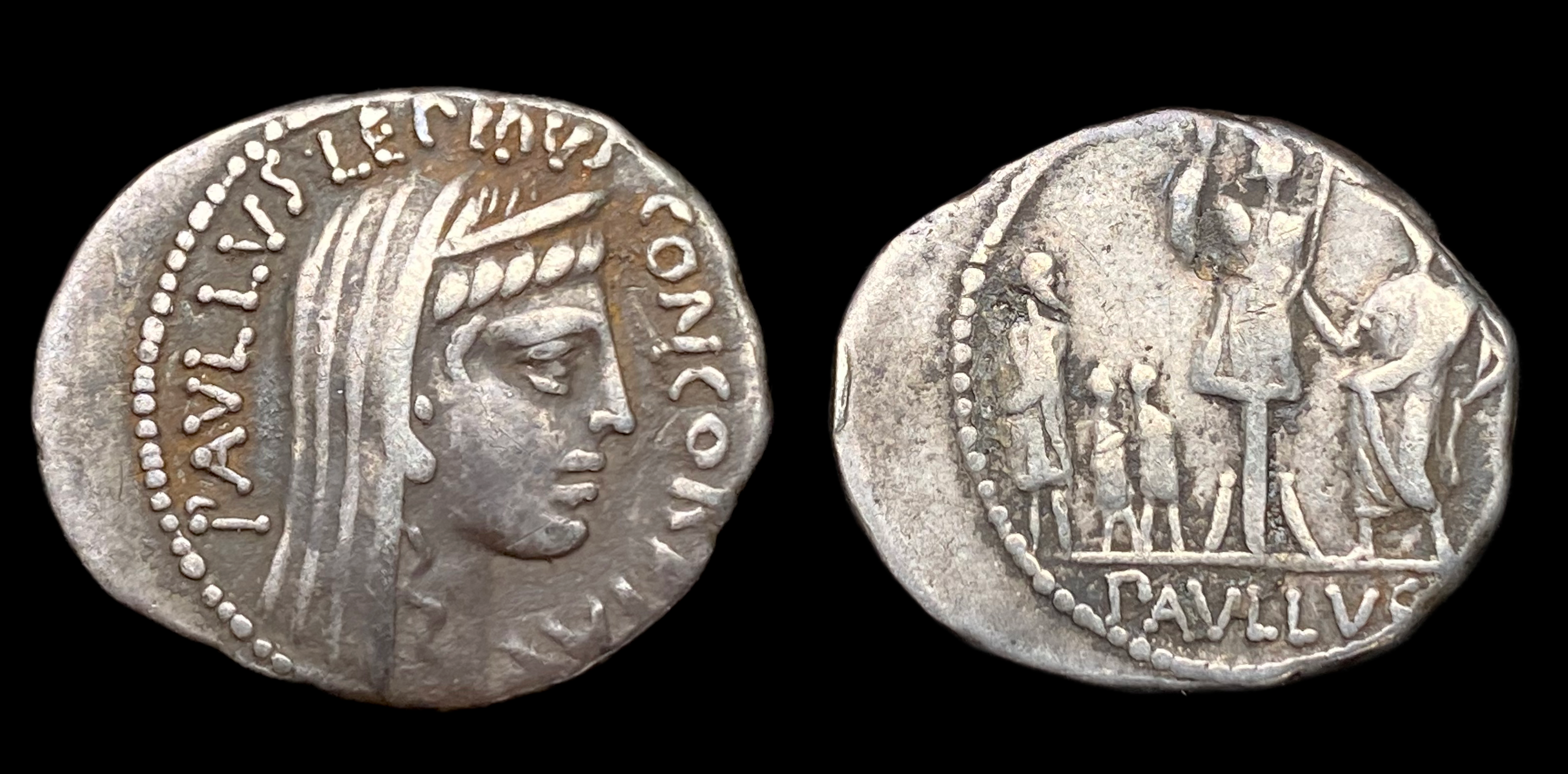 Denarius of Lucius Aemilius Paullus