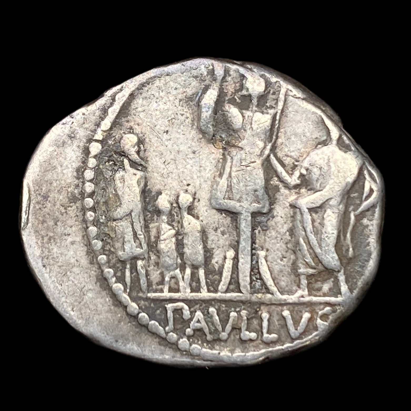 Denarius of Lucius Aemilius Paullus - Reverse