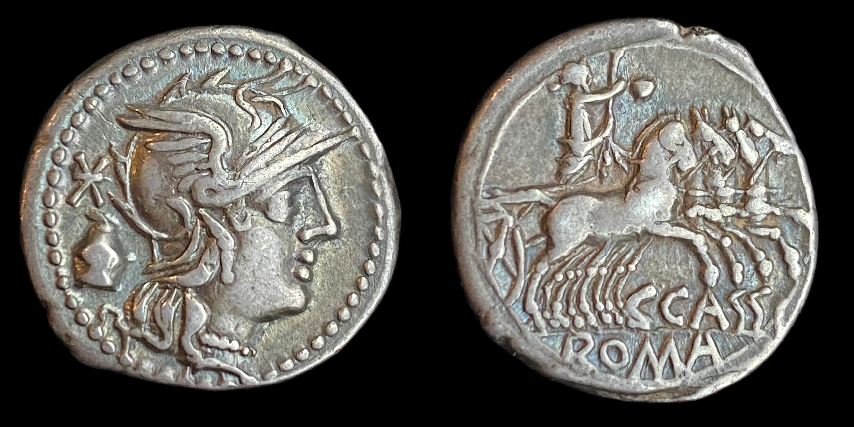 Denarius of C. Cassius