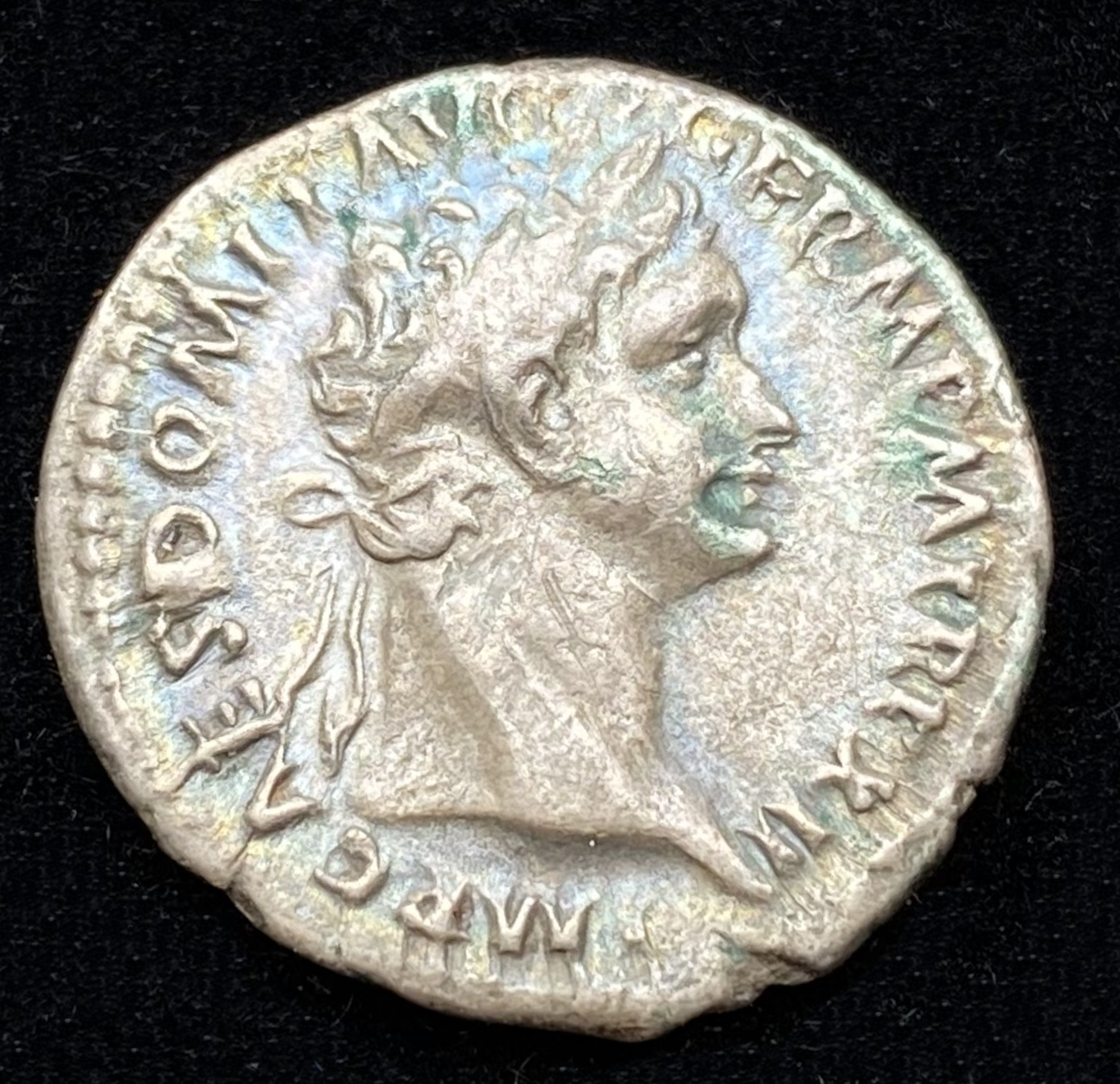 Denarius of Domitian - Obverse