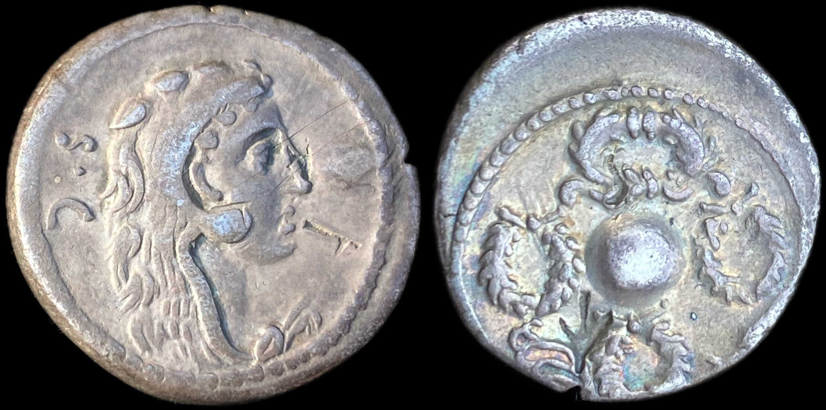 Denarius of Faustus Cornelius Sulla