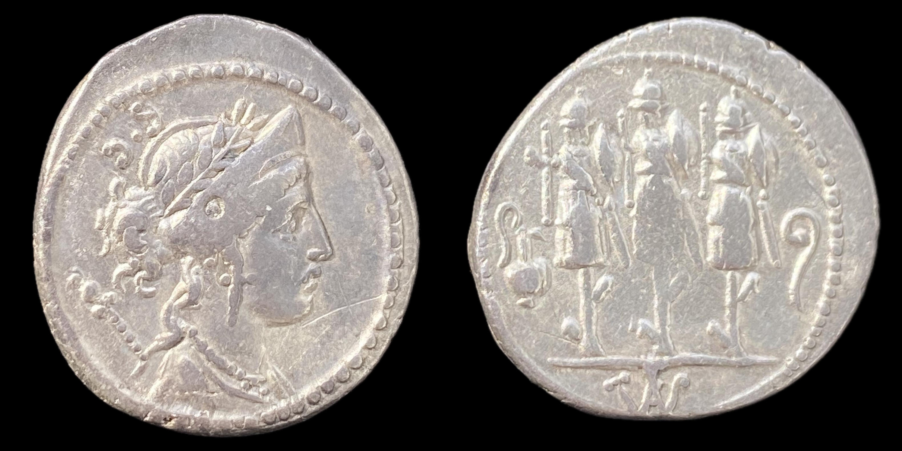 Denarius of Faustus Cornelius Sulla
