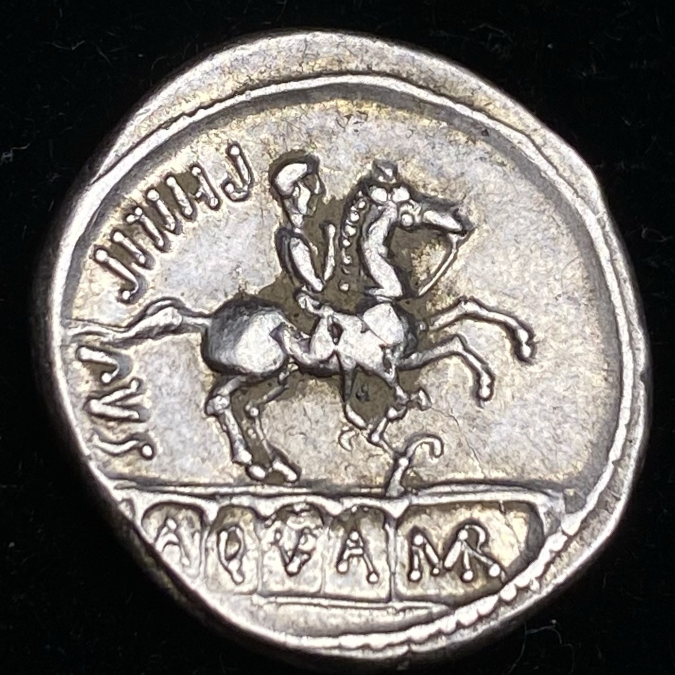 Denarius of L. Marcius Philippus - Reverse