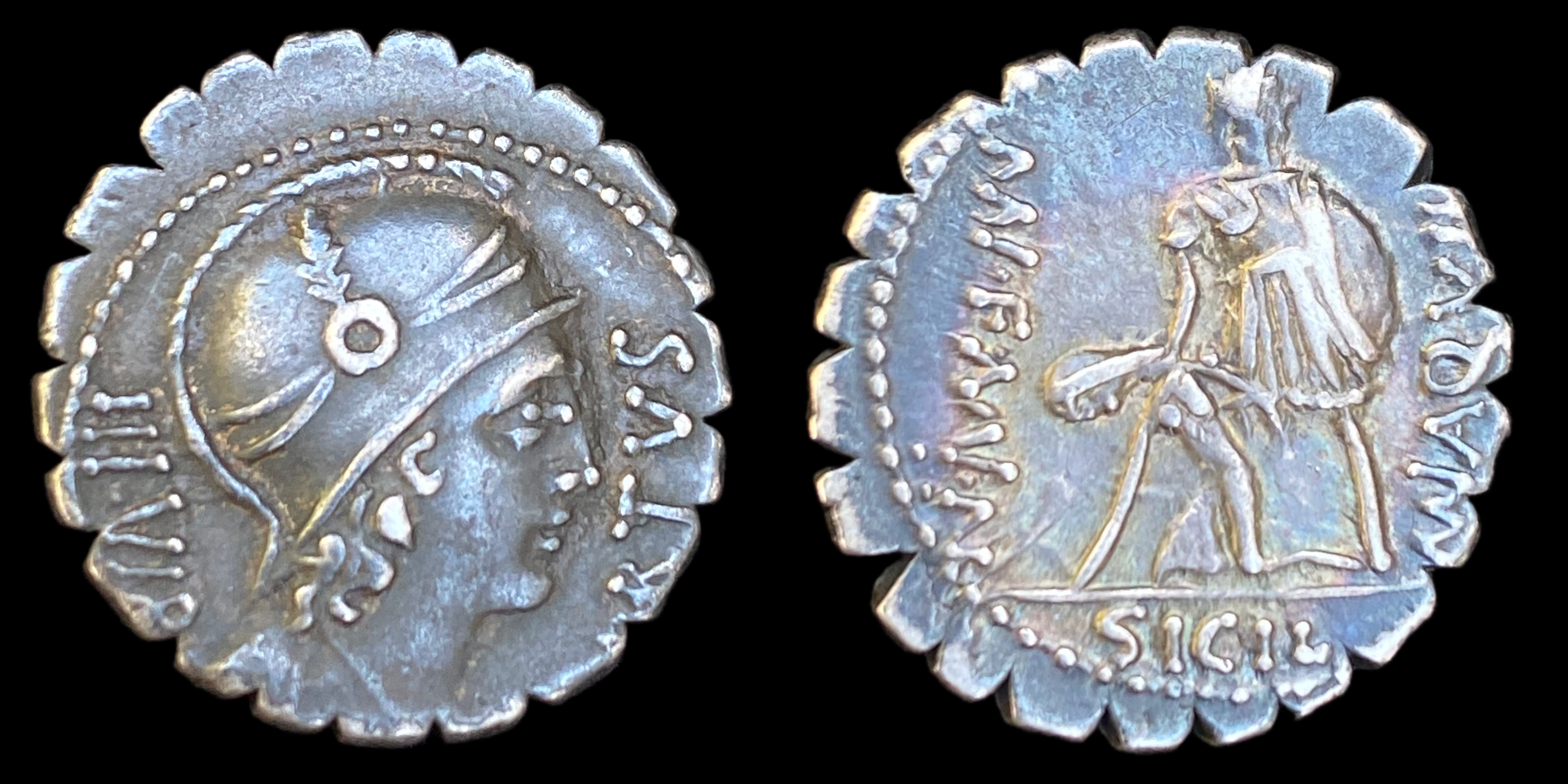 Denarius of Mn. Aquillius