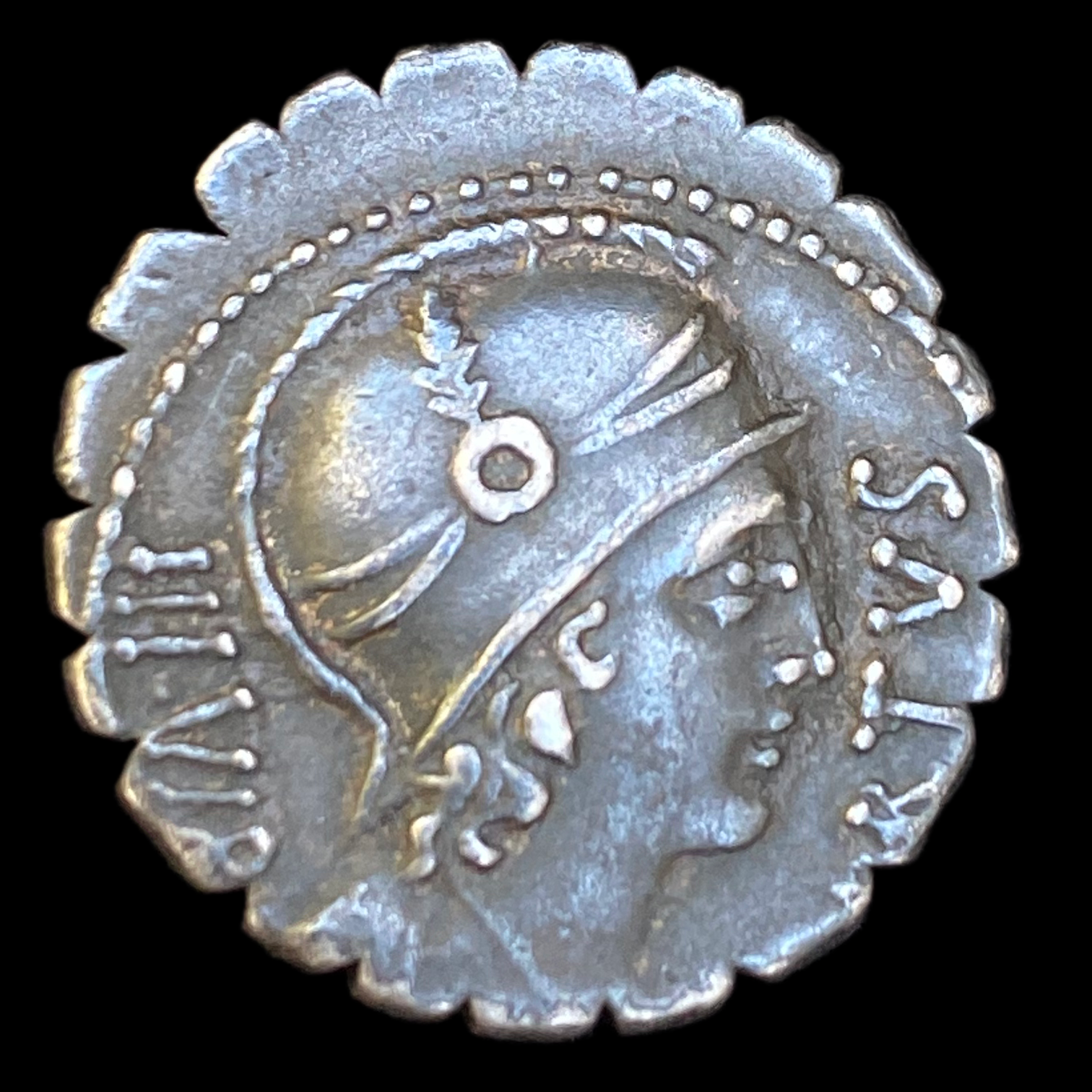 Denarius of Mn. Aquillius - Obverse