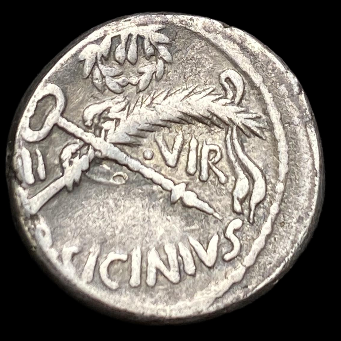Denarius of Q. Sicinius - Reverse
