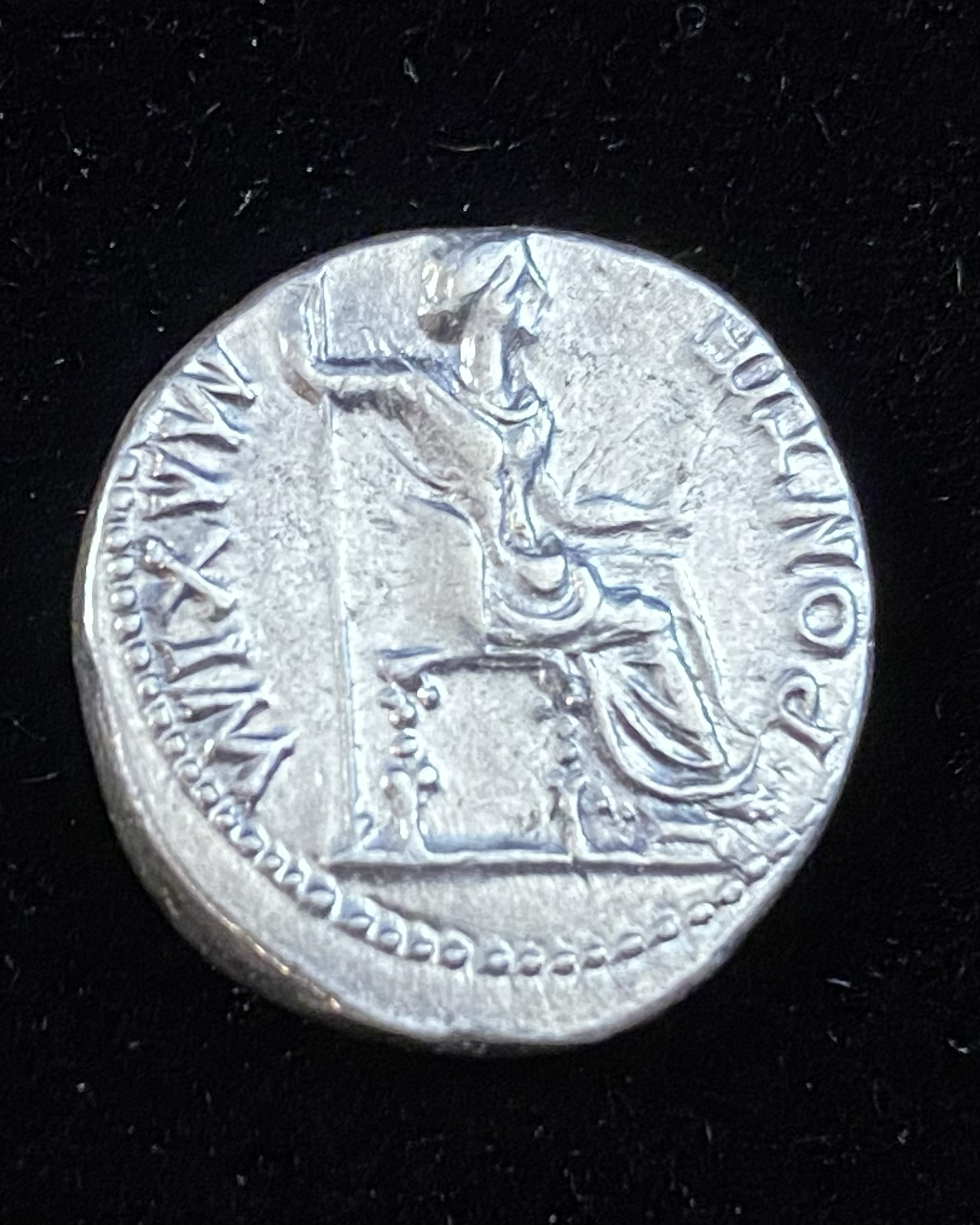 Denarius of Tiberius - Reverse