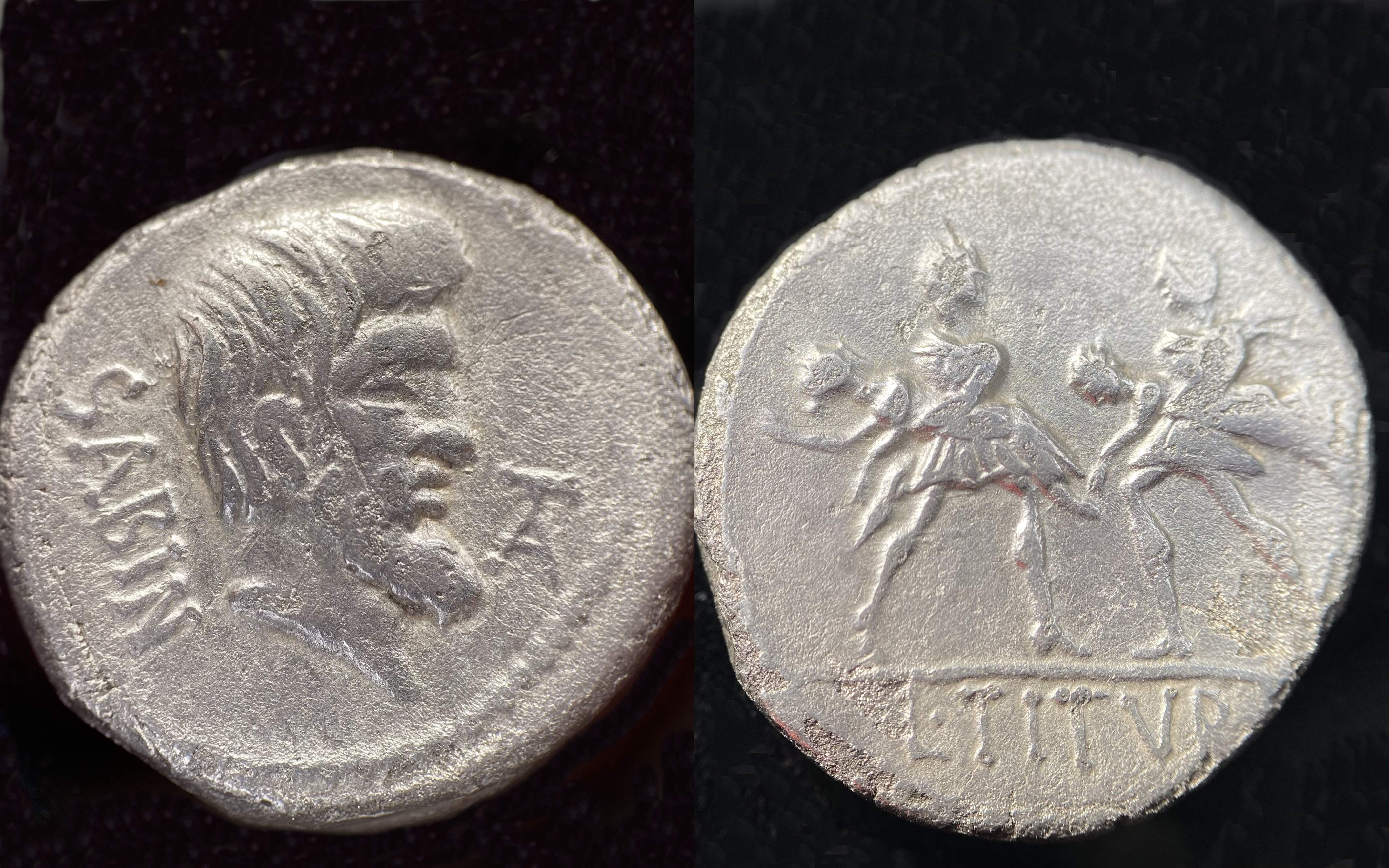 Denarius of L. Titurius L.f. Sabinus