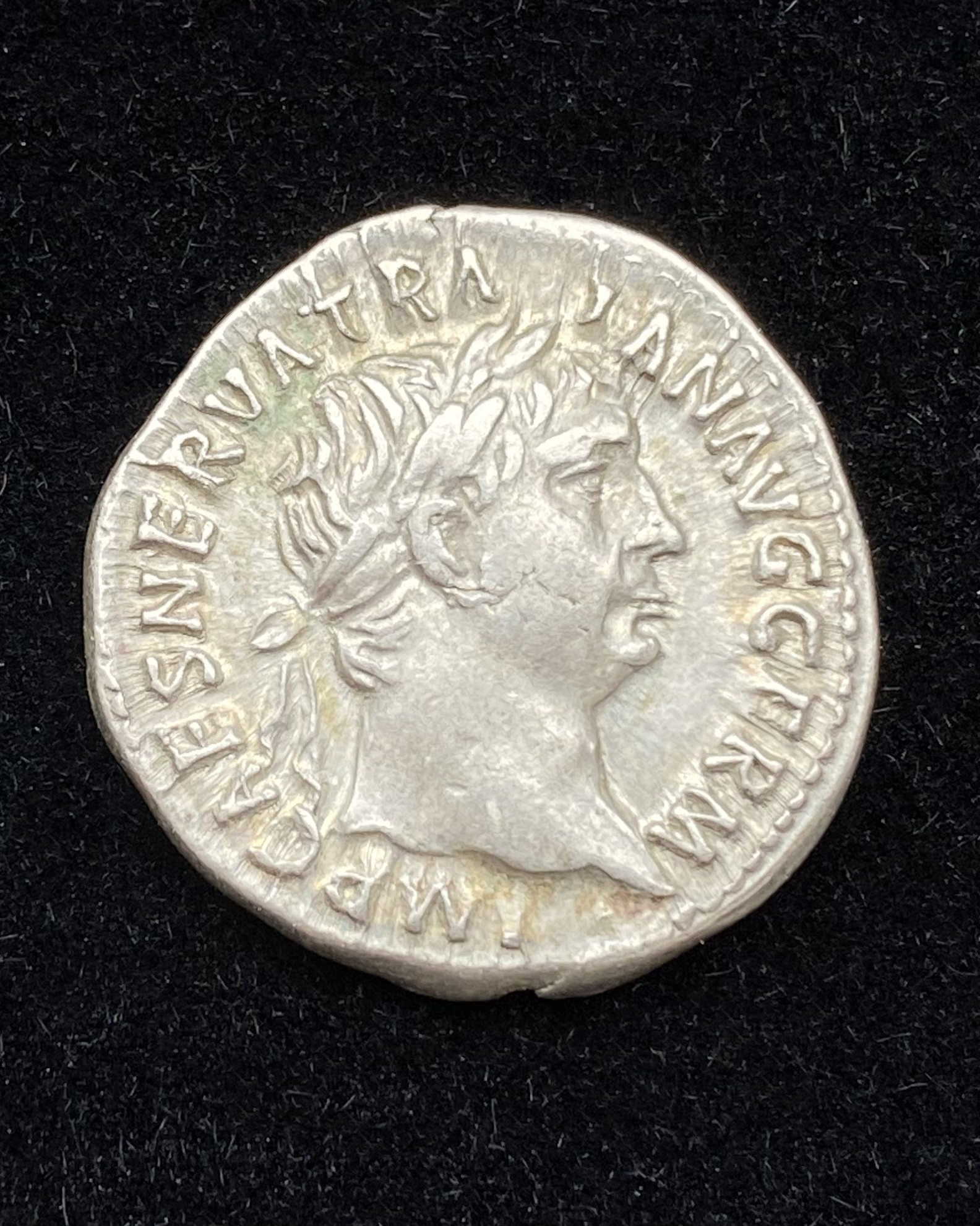 Denarius of Trajan - Obverse