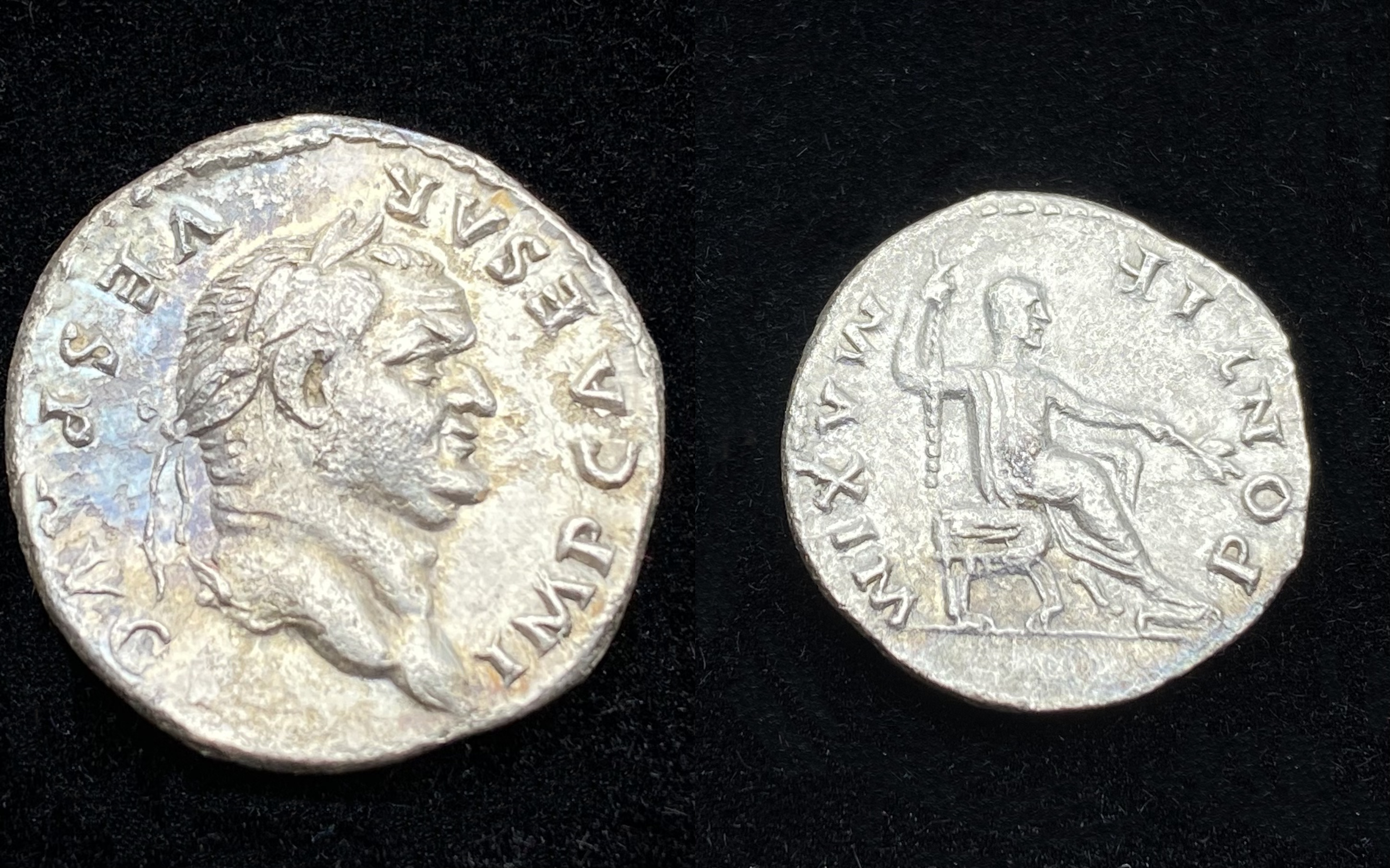 Denarius of Vespasian
