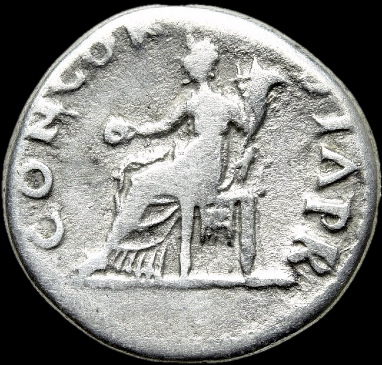 Denarius of Vitellius - Reverse